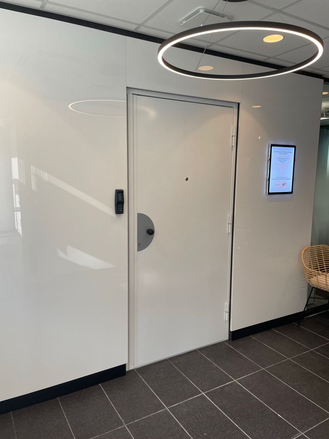 Enceinte blind&eacute;e