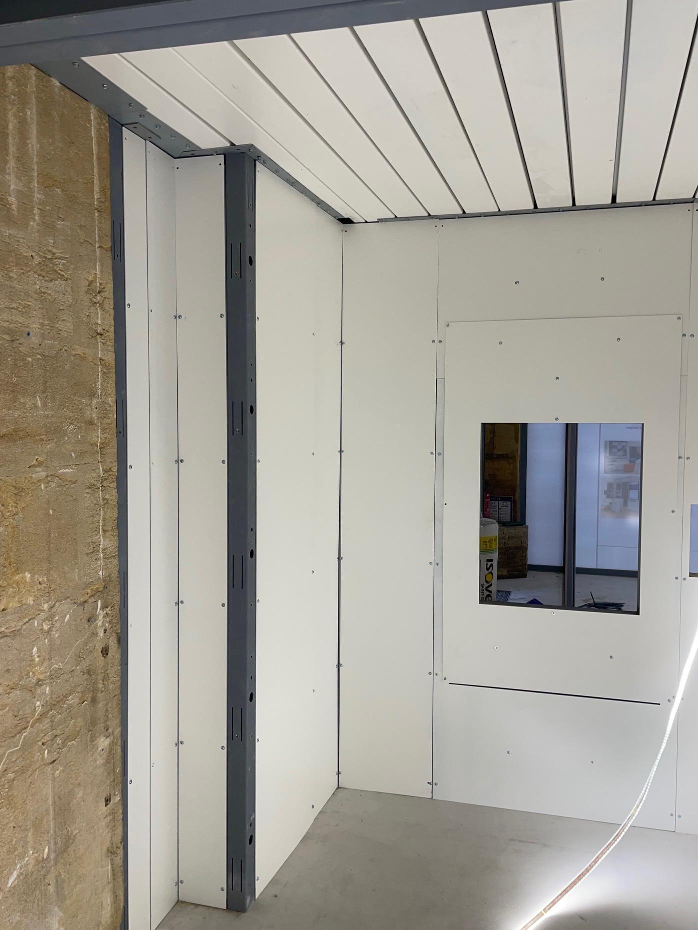 Enceinte blind&eacute;e